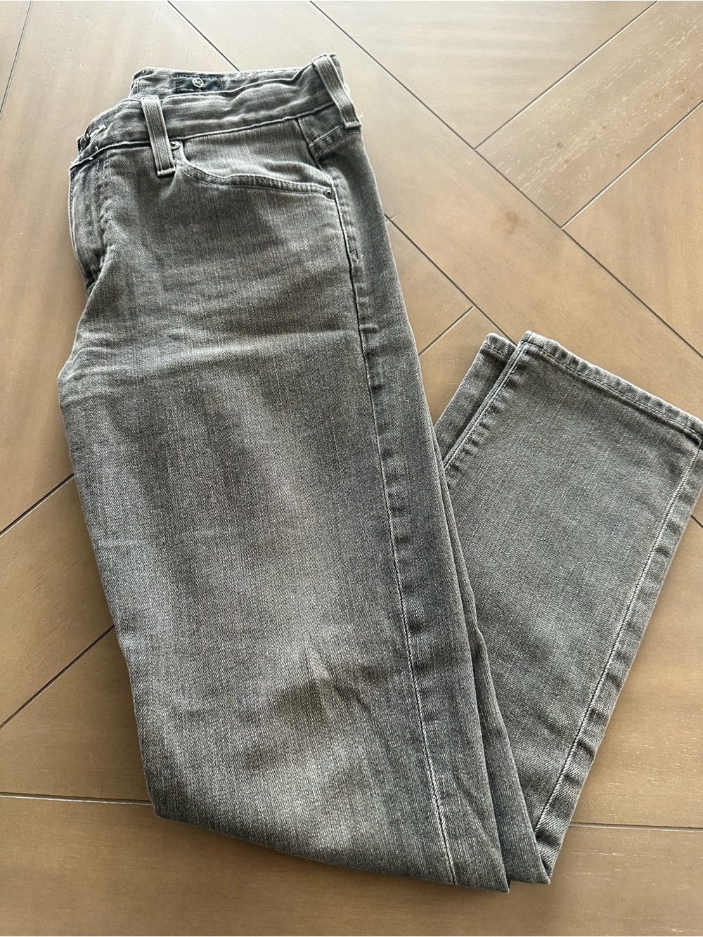 AG Adriano Goldschmied THE EX-BOYFRIEND SLIM Gray- 25 Reg